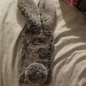 Samsung S8 fuzzy bunny phone case
